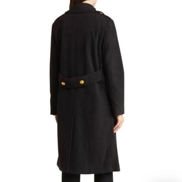 Rebecca Minkoff Officer's wool blend double-breasted coat - Picture 2 of 16